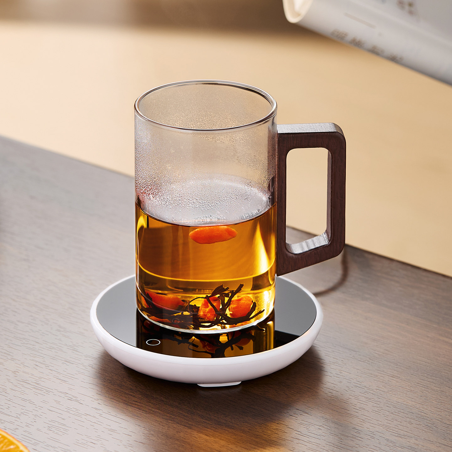 恒温宝保温底座电热玻璃茶杯办公室家用暖杯垫温茶器智能加热杯垫