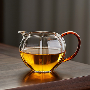 家用泡茶功夫茶具茶海 公道杯加厚耐热玻璃高档分茶器茶滤公杯套装
