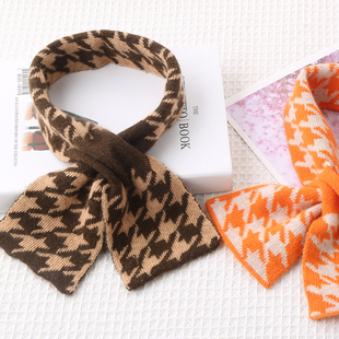 儿童围巾纯羊绒围领宝宝秋冬季保暖防风婴儿脖套男童围脖女童颈巾