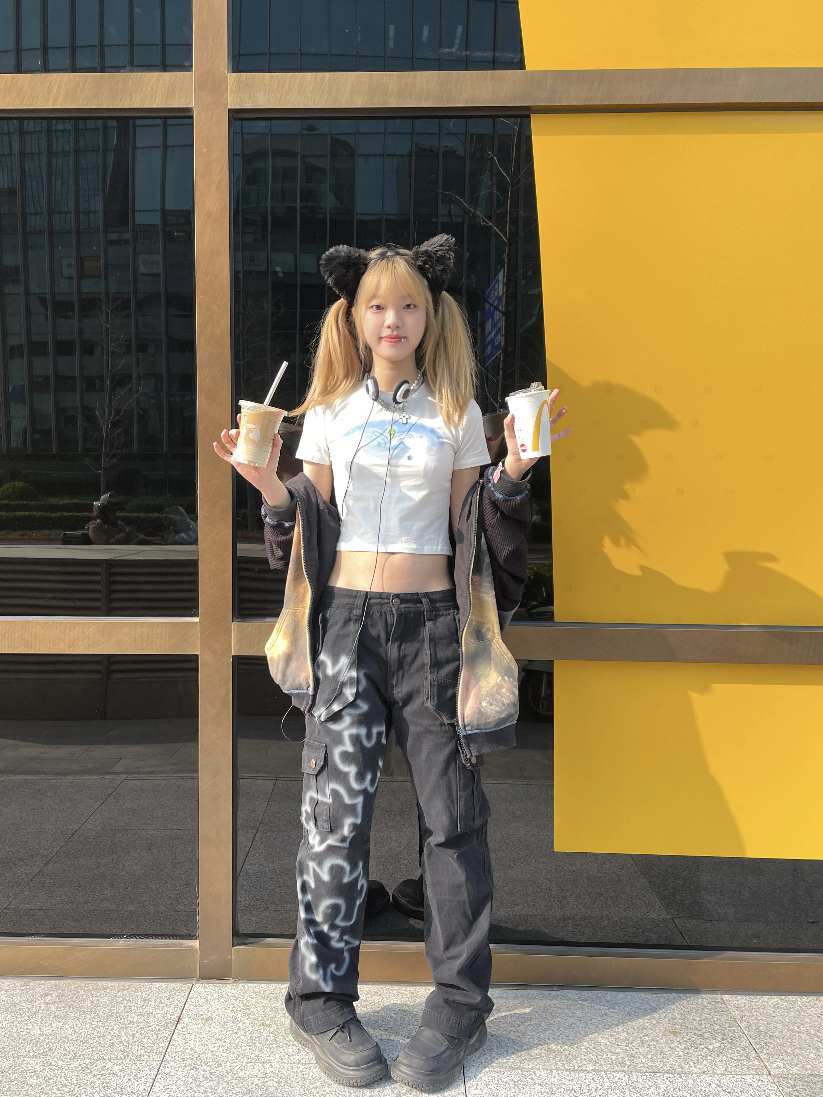 水银商店 X  udpe 原创 口袋特工男女中性工装裤低腰做旧薄水洗裤