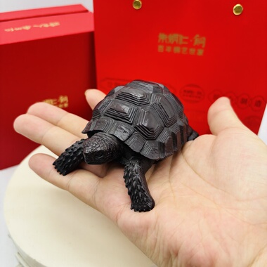 朱炳仁铜｜稀缺全铜摆件｜苏门答腊龟 龟鹤延年 家居饰品工艺品