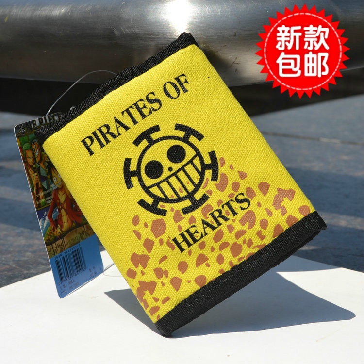 日本钱包海贼王罗的钱包学生通用