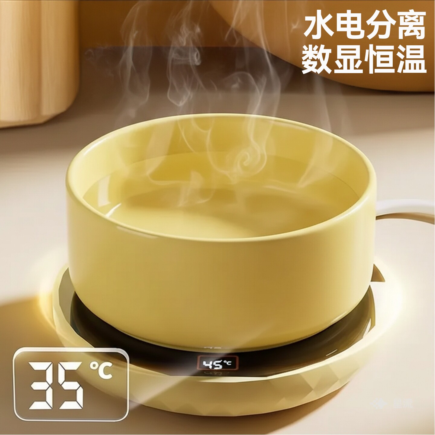 德国恒温猫咪饮水机酸奶机冬季加热罐头喝水碗陶瓷保温喂水饮水器