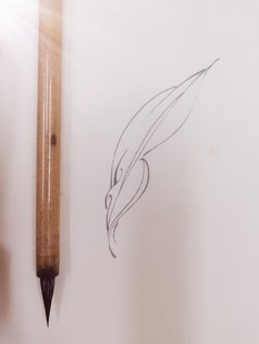 吴钩小号瘦金体工笔画勾线笔现代套装水彩笔小楷硬豪游丝