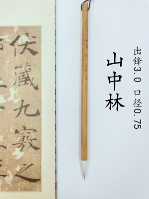 吴钩山中林老师推荐中楷颜体欧体行书专用初学练习工笔画白云笔