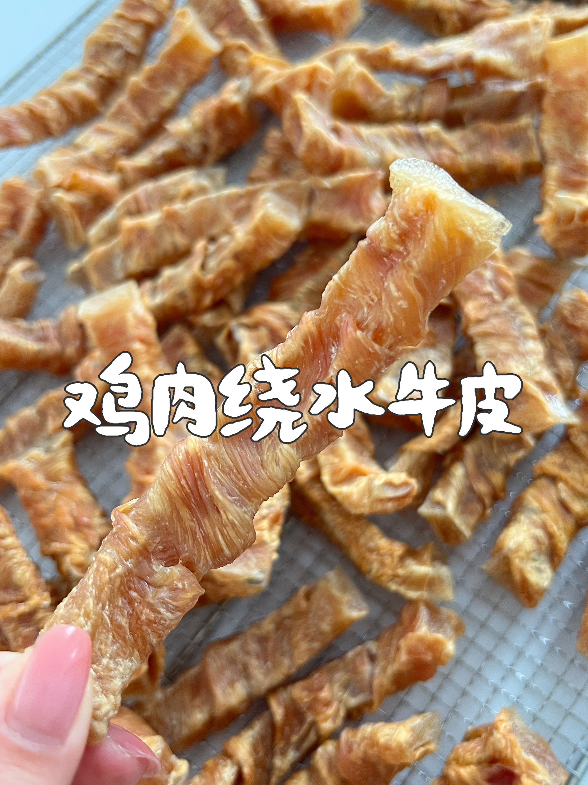 汪府宠物｜鸡鸭肉绕水牛皮 狗狗耐咬磨牙零食 金毛泰迪柯基洁齿