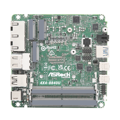 华擎/ASROCK 4X4-8840U主板工规级迷你小板 双USB4 双网口