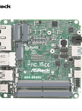华擎/ASROCK 4X4-8840U主板工规级迷你小板 双USB4 双网口