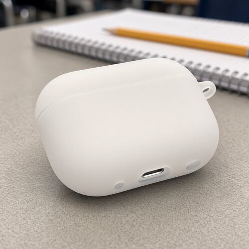 半透明磨砂保护壳全包保护保护套适用airpods1/2/3/4/5/pro/pro2/pro3苹果AirPods保护套磨砂保护套磨砂白