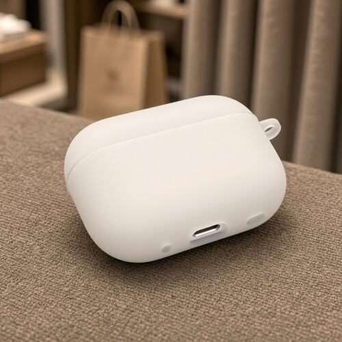 苹果AirPods保护套轻薄保护壳白色磨砂保护套适用airpods1/2/3/4/5/pro/pro2/pro3磨砂半透明防尘新款防摔