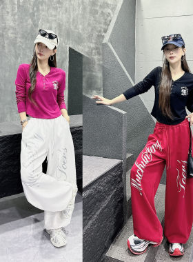 秋季新款广场舞曳步舞服装新款女