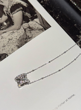 minicyberS925纯银项链极简设计