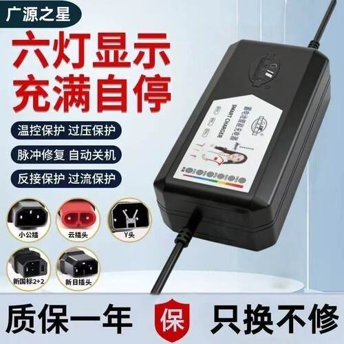 广源之星自动断电三轮车电瓶车