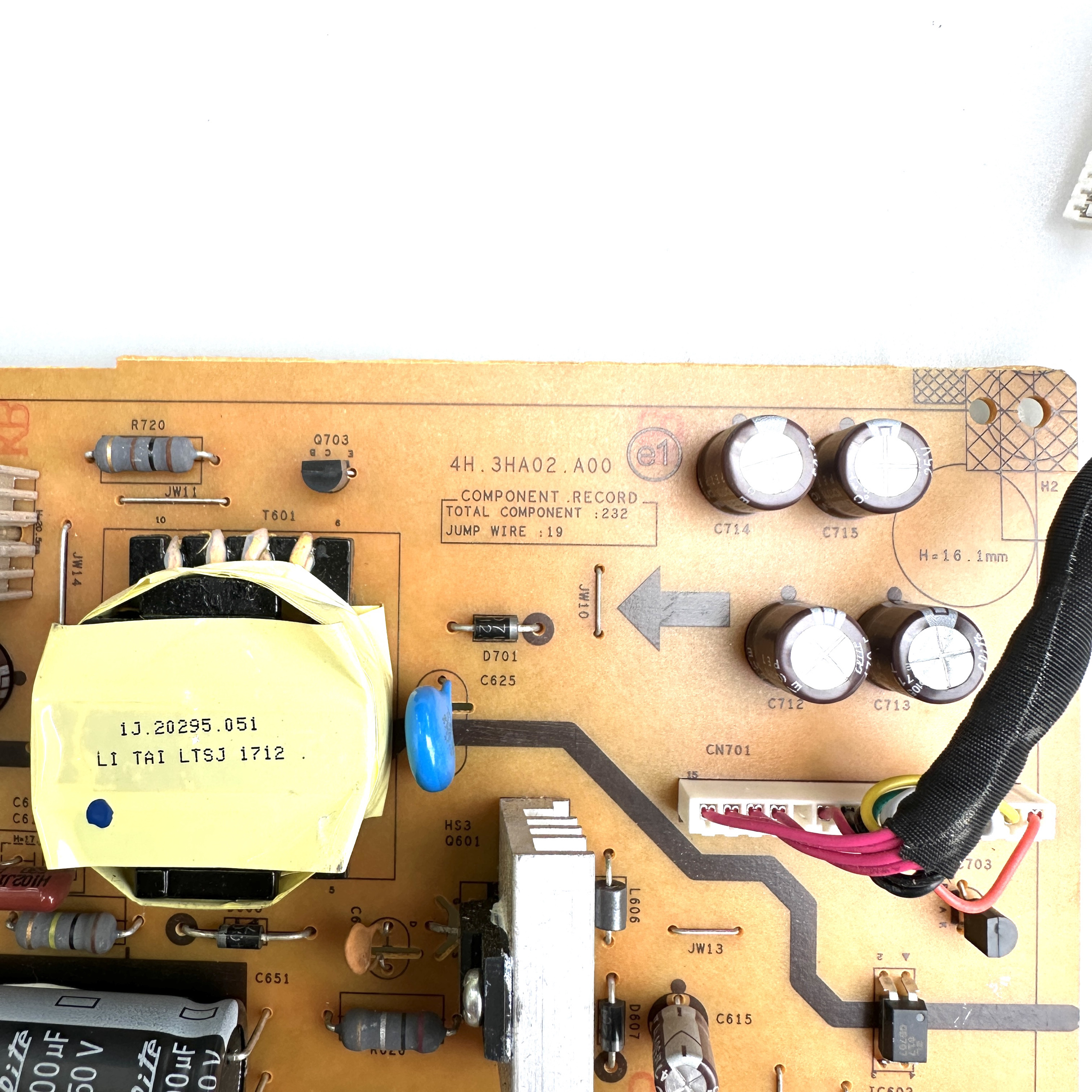 直销ACER XB252Q 电源板4H.3HA02.A00 原装拆机原装