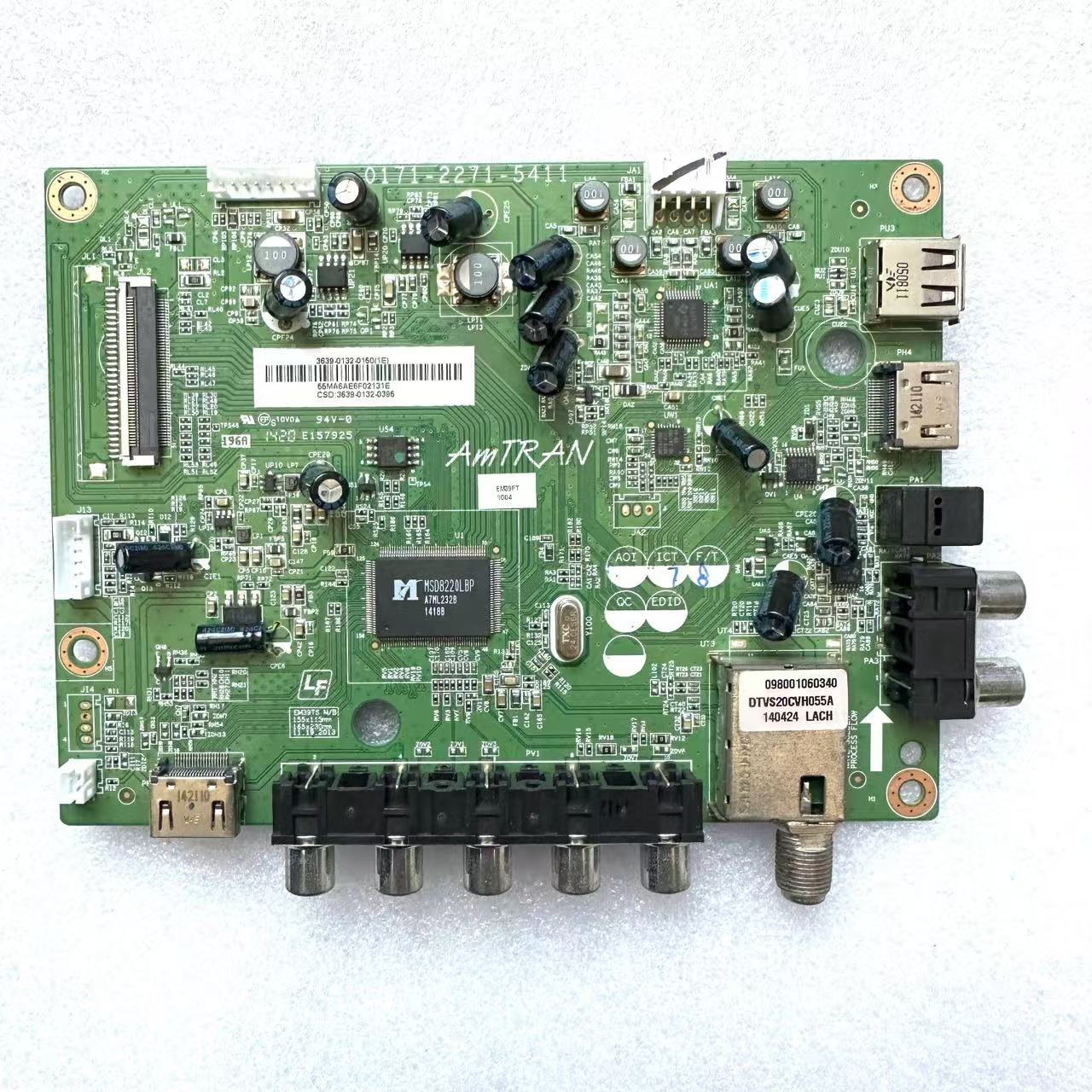 JVC EM39FT主板0171-2271-5411屏T390HVN04