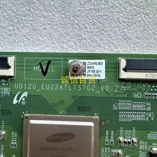 三星UA78JS9900J逻辑板UD120-EU22ATLTSTG2-V0.2 LMF780FJ02-K