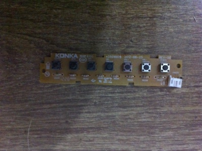 康佳LED42R5100DE按键板35016978