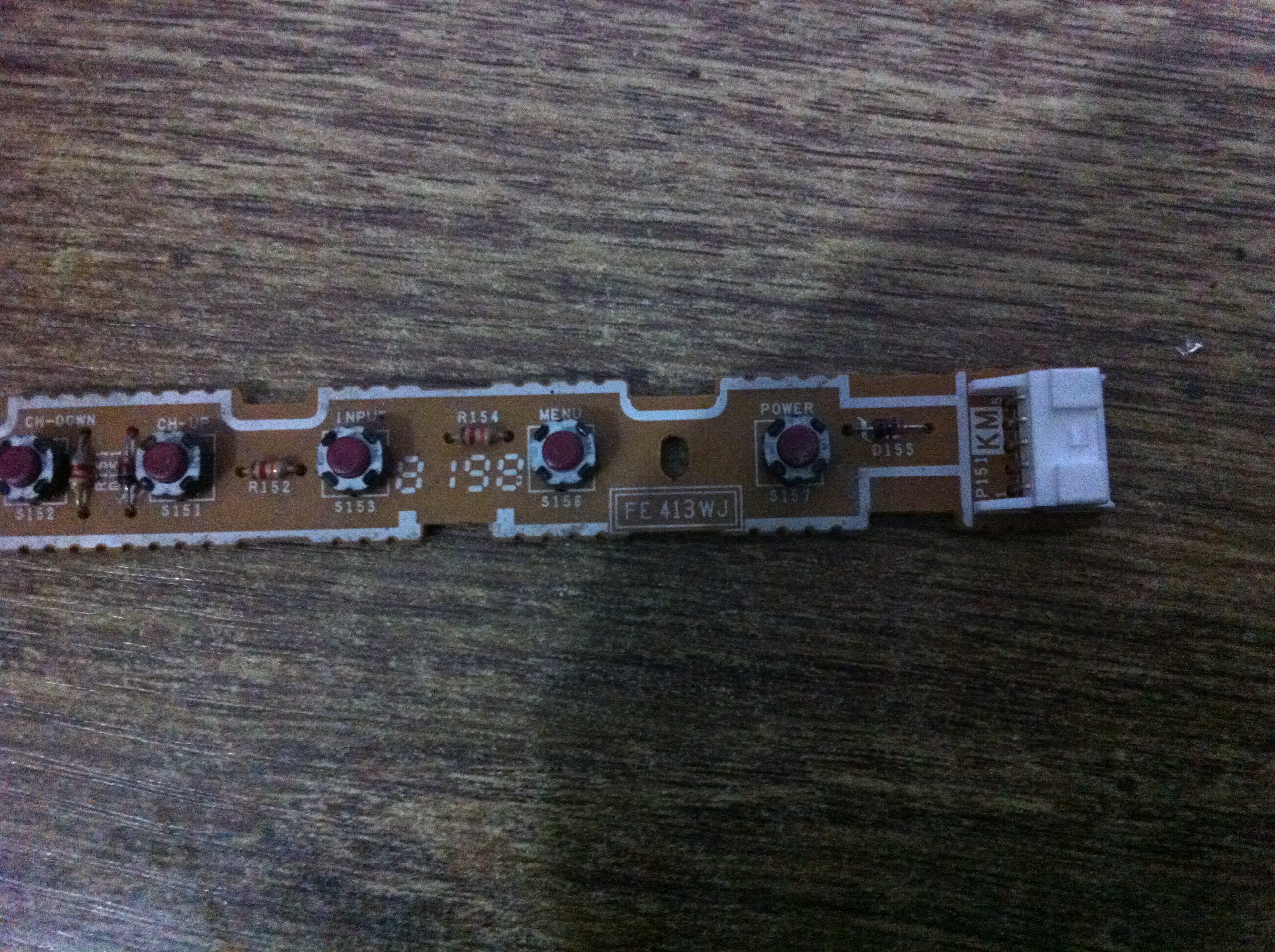 夏普LCD-46GX50A按键板FE413WJ