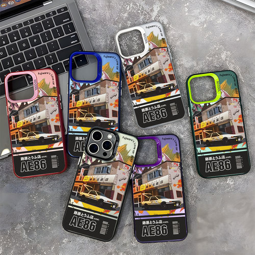 ae86头文字D适用苹果17手机壳iPhone17promax潮款17Air男16女16Pro磨砂15 plus新款14防摔13/12个性11/xr硬壳