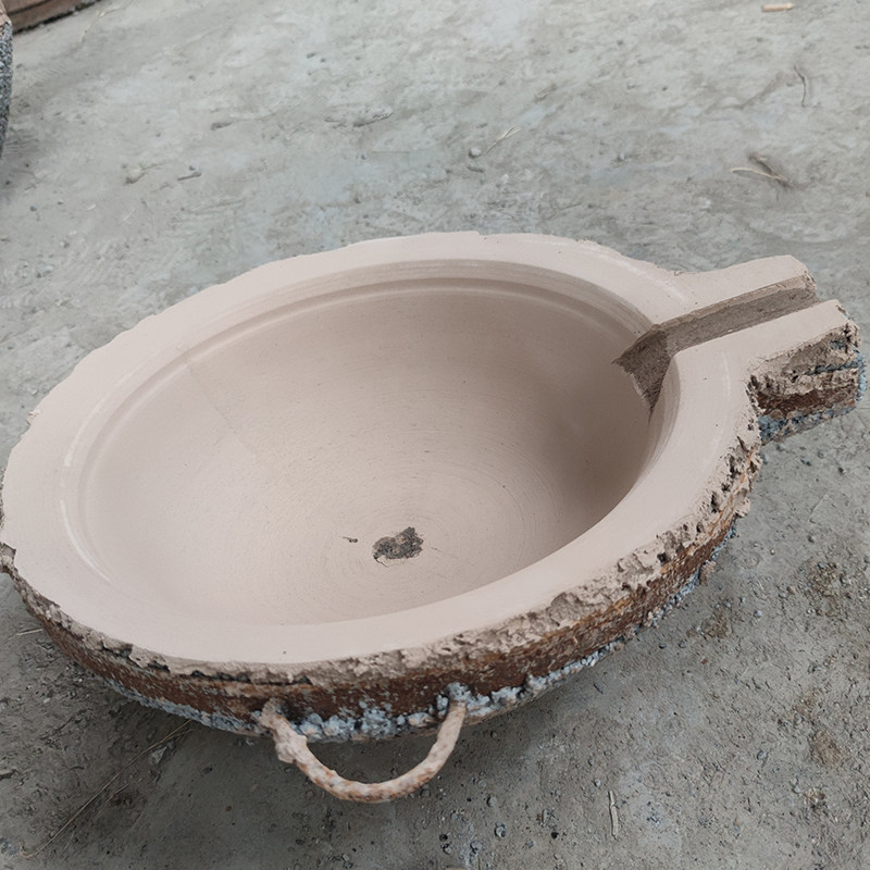 炒锅模具单把炒菜锅炒瓢模具铝锅模具炒勺圆底炒锅马勺模具倒铝锅