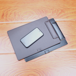 PU皮A4磁性皮板夹 会议垫写字皮垫 合同签字夹酒店专用菜单夹黑色