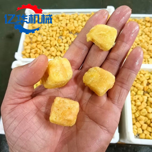 菩提南瓜油炸机 黄金地瓜条油炸设备 红薯条上浆油炸机源头厂家