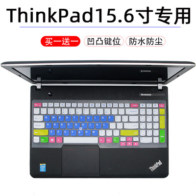 适用联想ThinkPad黑将S5 15.6英寸笔记本电脑黑侠E570键盘保护膜