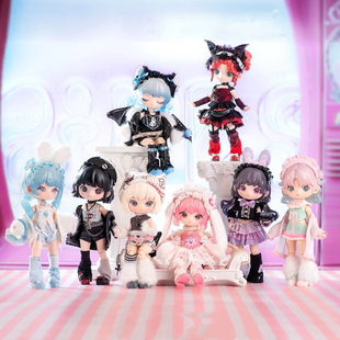 正版莉洛洛盲盒二进制甜心2.5系列bjd人偶娃潮玩摆件手办女生礼物