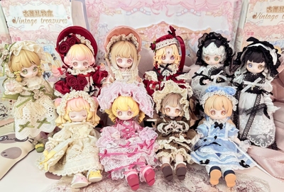 正品碎星轨迹KISEKI古董系列盲盒可动人偶12分BJDMJD潮玩手办娃娃