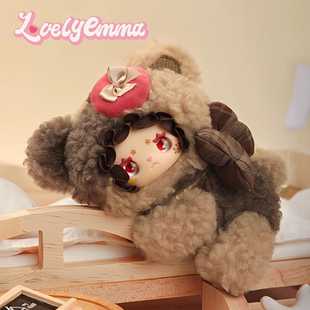 LOVELY EMMA小熊领养指南系列盲盒抱抱夹潮玩毛绒可爱公仔挂件
