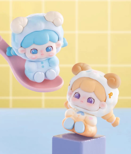 新品正版糖糖别看我只是一只咩mini盲盒摆件手办礼物潮玩公仔女生