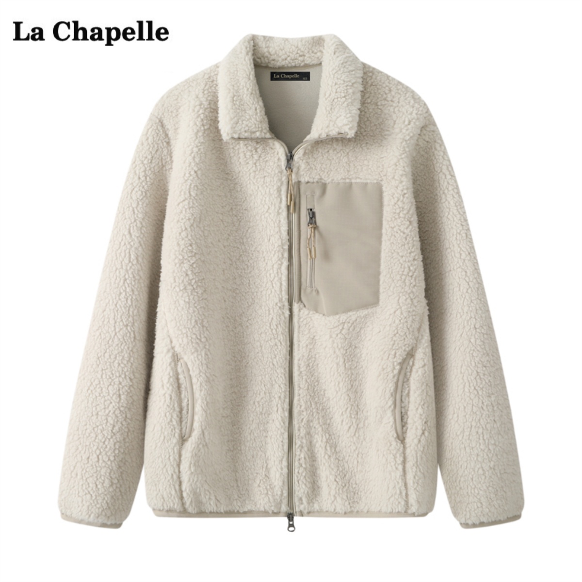 拉夏贝尔LaChapelle摇粒绒外套女
