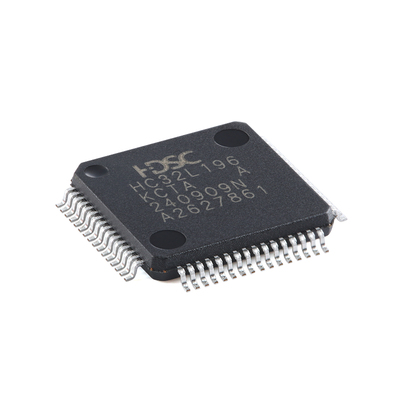 原装HC32L196KCTA-LQ64 LQFP-64 ARM Cortex-M0 32位微控制器-MCU