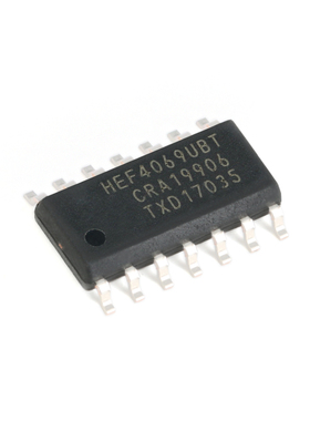 原装正品 HEF4069UBT,653 SOIC-14 六反相器 贴片逻辑芯片