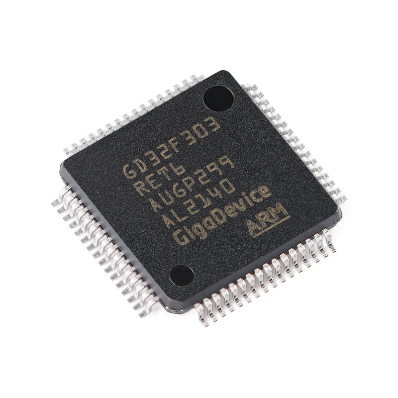 原装GD32F303RET6 LQFP-64 ARM Cortex-M4 32位微控制器-MCU芯片