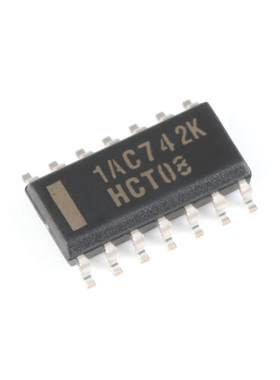 原装正品 SN74HCT08DR SOIC-14 四路2输入正与门 贴片逻辑芯片