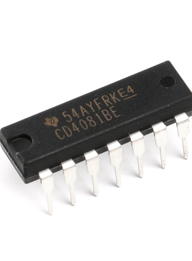 原装正品 直插 CD4081BE DIP-14 逻辑芯片 四2输入端与门