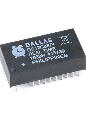 原装正品 直插 DS12C887+ EDIP-24 时钟/日历I2C接口实时时钟芯片