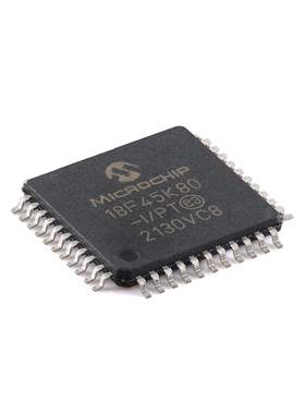 原装正品 PIC18F45K80-I/PT TQFP-44 44引脚增强型闪存单片机芯片