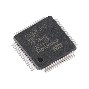原装GD32F305RBT6 LQFP-64 ARM Cortex-M4 32位微控制器-MCU芯片