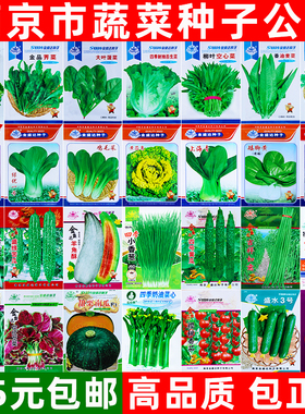 精品蔬菜种子四季播种农家菜园盆栽夏秋蔬菜种籽种孑大全原装正品