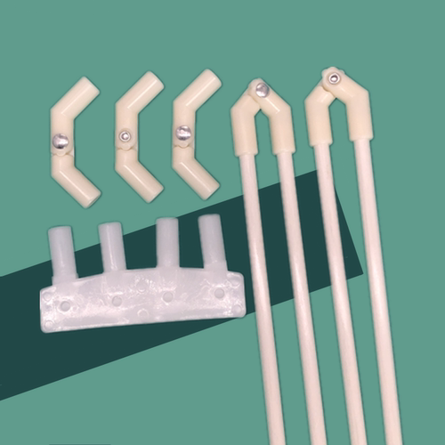 可折叠弯头接头固定底座