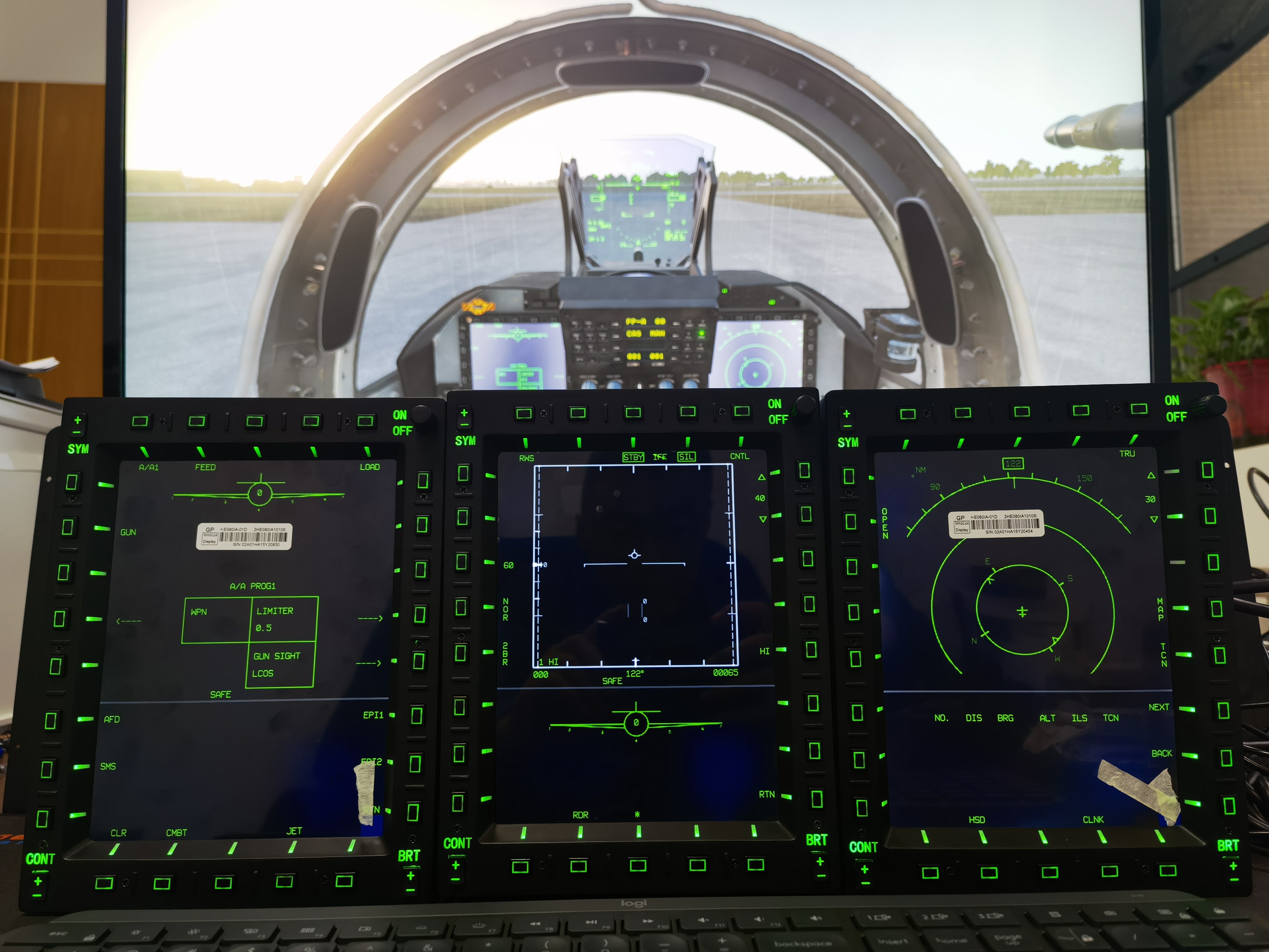 维飞wefly枭龙JF17面板mfcdUFCP