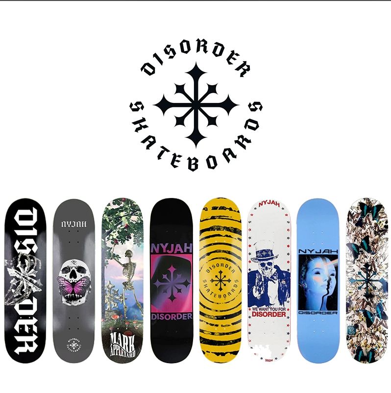 进口Disorder板面滑板进口专业双翘成人青少年儿童NYJAH品牌新款