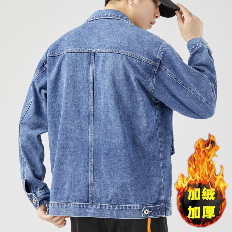 JK150-p60外贸2025春秋牛仔夹克男青年宽松潮流百搭外套,男装夹克,星座224-3
