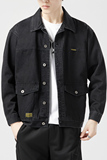 JK170-P50牛仔外套2023春秋季新款男士潮流外套青年牛仔夹克上衣，男装夹克，星座224-3