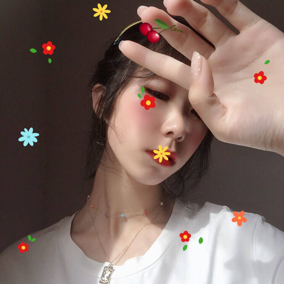 盒子ins泫雅风糖果色项圈锁骨链