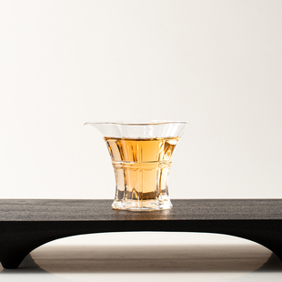 新款高颜值玻璃公道杯家用上古方樽玻璃分茶器耐热加厚茶海茶杯