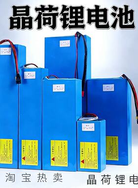 电动车锂电池48v36v滑板车代驾24v折叠车电动自行车电池10ah12ah