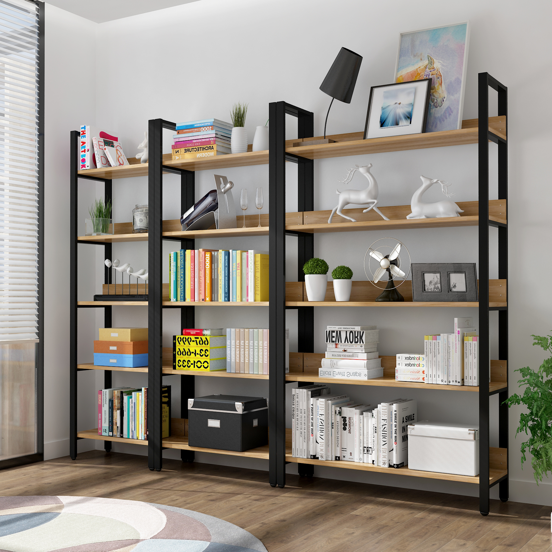 组合陈列架化妆品展示柜